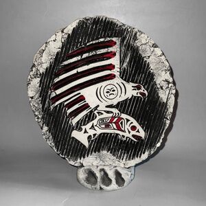 Southwestern "Shapes of Clay" Eagle Plaque and Sand
